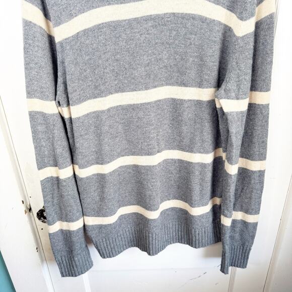 American Eagle AE Wool Blend Crewneck Striped Knit Sweater Men’s Athletic Fit XL - Picture 12 of 12